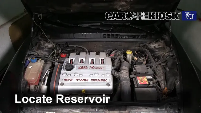 2007 Alfa Romeo 147 T.Spark 1.4L 4 Cyl. Windshield Washer Fluid Add Fluid